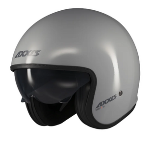 Мотошолом AXXIS HORNET SV S Solid A2 Gloss Grey L 43390000216 фото