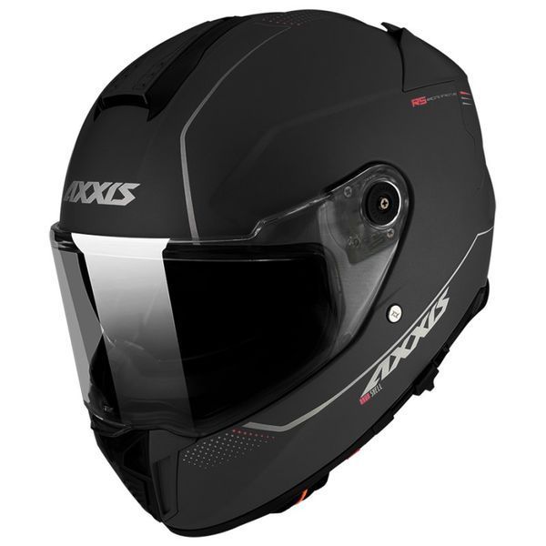 Мотошлем AXXIS HAWK SV Solid A1 Matt Black L 000005753_4 фото
