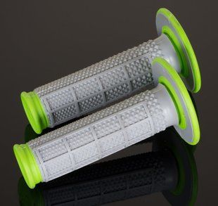 Грипсы Renthal MX Tapered Grips - Dual Compound [Green], Soft G193 фото