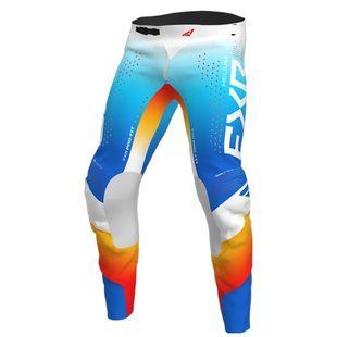 Мото штаны FXR Helium MX 22-Blue/Tangerine-30 223337-4035-30 фото