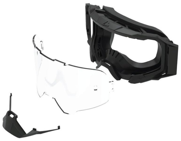 Окуляри LEATT Velocity 5.5 Goggle [Stealth], Grey Lens 8024070380 фото