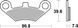 Гальмівні колодки SBS Sport Brake Pads, Sinter/Carbon 914SI фото 1