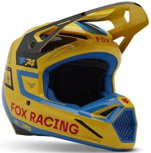 Шлем FOX V1 Helmet - RACE SPEC [Pale Yellow], XXL 33000-274-2X фото