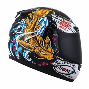 Шлем Suomy APEX JAP BLACK / GOLD - XS KSAP0027.2 фото