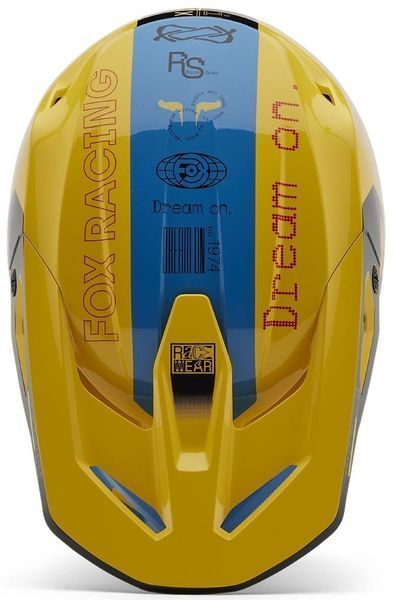 Шлем FOX V1 Helmet - RACE SPEC [Pale Yellow], XXL 33000-274-2X фото