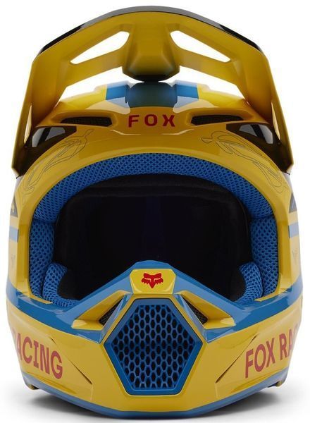 Шлем FOX V1 Helmet - RACE SPEC [Pale Yellow], XXL 33000-274-2X фото