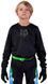 Детская джерси FOX 180 Youth Jersey - BLACKOUT [Black], YL 31430-021-YL фото 3