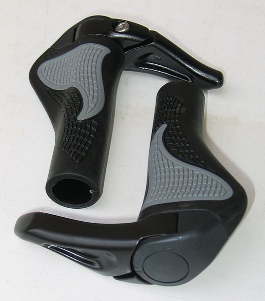 Вело грипсы KBGrips Ergo [Black], One Size 00003-001-001 фото