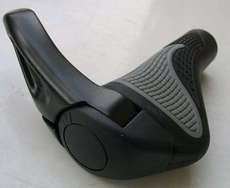 Вело грипсы KBGrips Ergo [Black], One Size 00003-001-001 фото