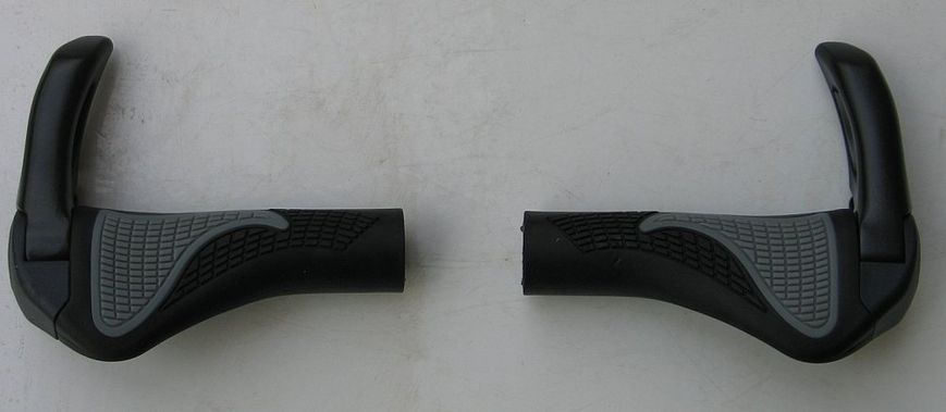 Вело грипсы KBGrips Ergo [Black], One Size 00003-001-001 фото
