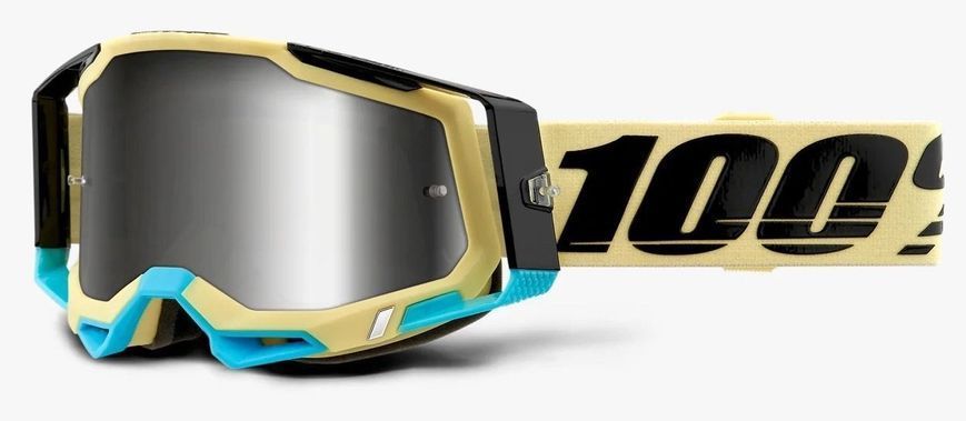 Очки 100% RACECRAFT 2 Goggle [Airblast], Mirror Silver Lens 50121-252-11 фото