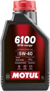 Масло моторное MOTUL 6100 Syn-nergy SAE 5W40 (1L) 112961 фото