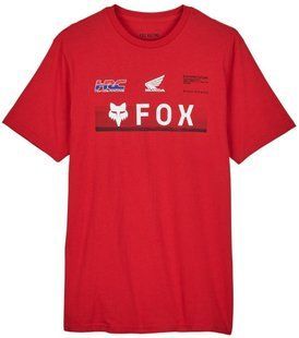 Футболка FOX X HONDA PREMIUM TEE [Flame Red], M 32058-122-M фото