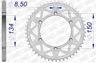 Звезда AFAM Aluminium Sprocket 520 - Kawasaki [Silver], 50z 17206N-50 фото