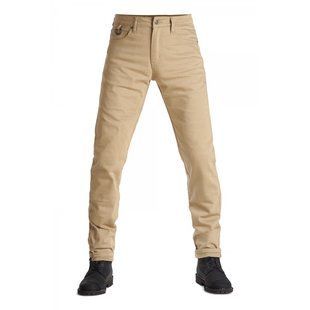 Мотоджинсы однослойные PandoMoto Robby Slim Beige W28-L34 78510494905-28-34 фото