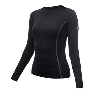 Термофутболка жіноча Sensor Merino Active LS black 11109024, SW11MA-black-L SW11MA-black-L фото