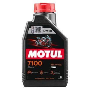 Масло моторне MOTUL 7100 4T SAE 10W60 (1L) 104100 фото