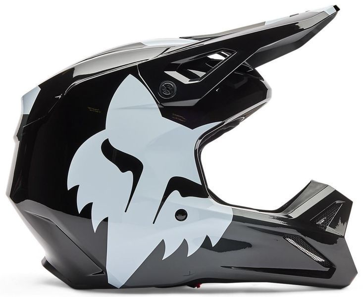 Шлем FOX V1 Helmet - SHIELD [Black], L 36385-001-L фото