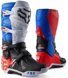 Мотоботы FOX MOTION Boot &ndash; UNITY [Blue], 9.5 30411-574-9.5 фото