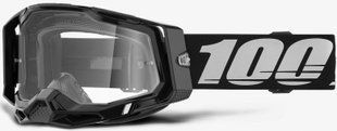 Окуляри 100% RACECRAFT 2 Goggle Black - Clear Lens, Clear Lens 50009-00034 фото