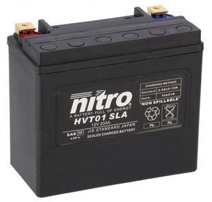 Аккумулятор NITRO HVT V-Twin Battery [20 Ah], CCA 320 (A) HVT-01-SLA фото