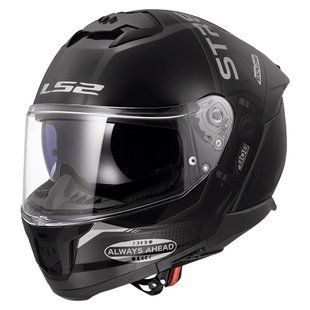 Мотошлем LS2 FF808 Stream 2 Moon Walk Gloss Black 7 Black 7 (S) 168083775S фото