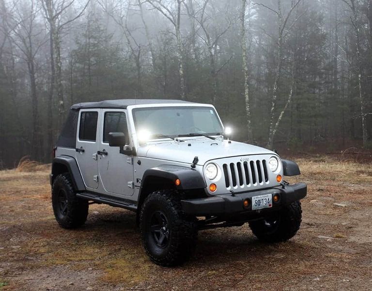 Кріплення дальнього світла Denali - Jeep Wrangler JK '07-18 LAH.50.10000 фото