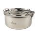Казанок Tribe Tourist Pot 0,9 л сталевий T-FH-0007-metal T-FH-0007-metal фото 2