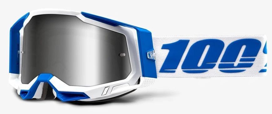 Окуляри 100% RACECRAFT 2 Goggle [Isola], Mirror Silver Lens 50121-261-01 фото