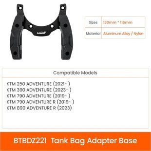 Кріплення сумки на бак мотоцикла Loboo Tank Bag Adapter Base BTBDZ221 (оновлене) 11.4.04015.013.11 фото