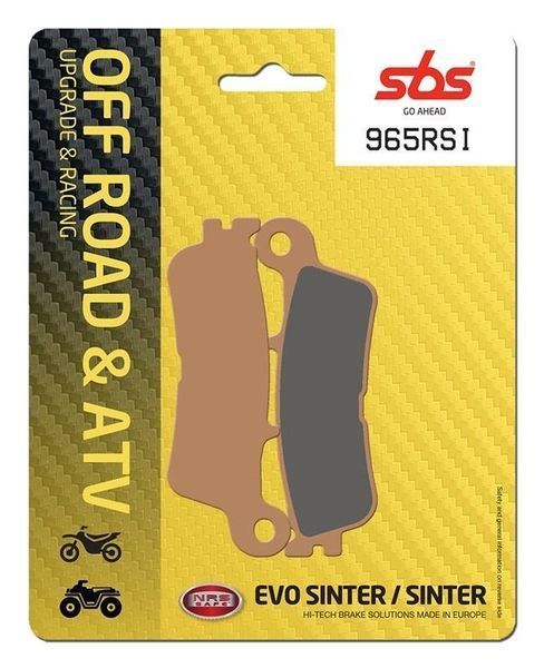 Гальмівні колодки SBS Racing Brake Pads, EVO Sinter/Sinter 965RSI фото