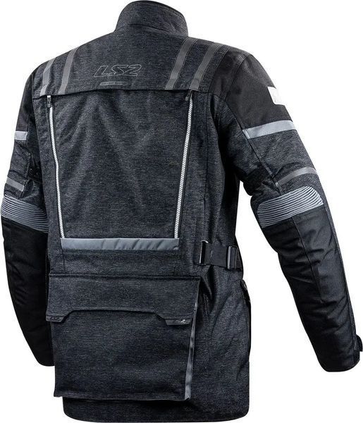 Куртка LS2 Nevada Man Jacket Black Dark Grey (S) 64010F0107S фото