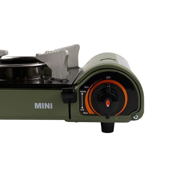 Газова плита Tribe Mini портативна T-HD-0010, olive T-HD-0010-olive фото