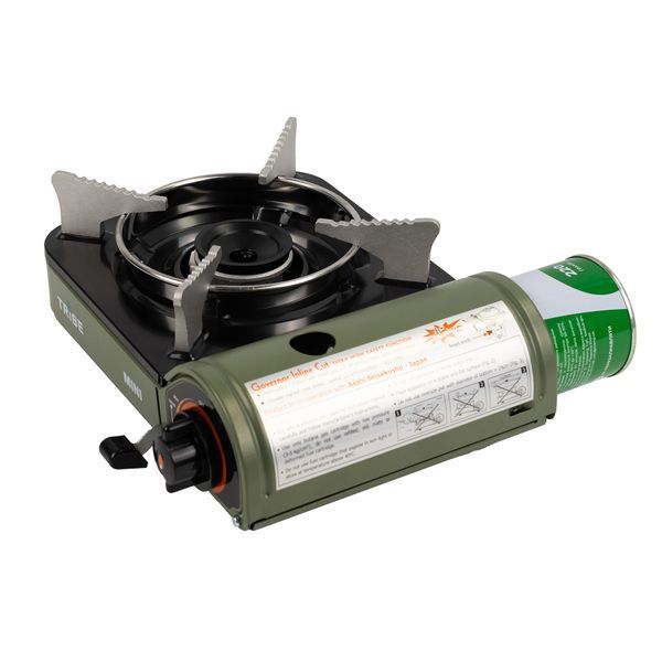 Газова плита Tribe Mini портативна T-HD-0010, olive T-HD-0010-olive фото