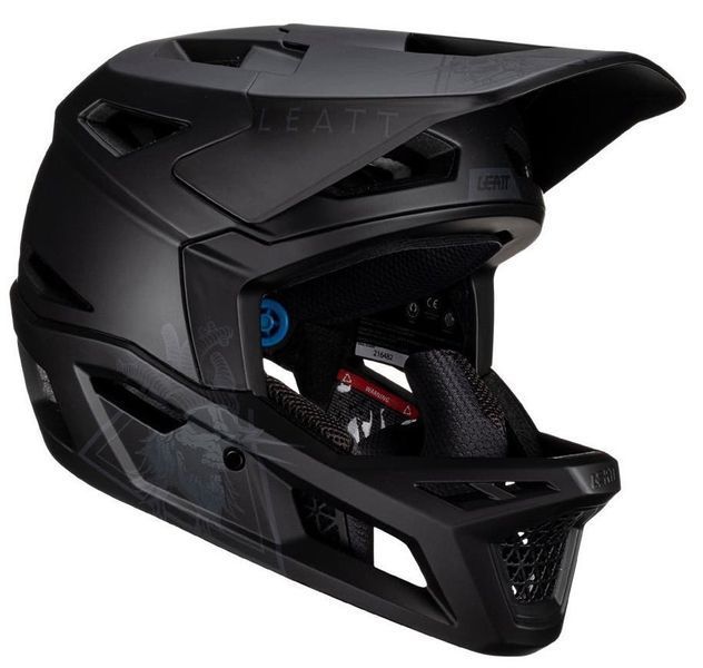 Шлем LEATT MTB 4.0 Gravity Helmet [Stealth], M 1023013701 фото