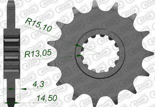 Звезда AFAM 525 Sprocket - Honda, 15z 20611-15 фото