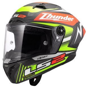 Мотошолом LS2 FF805 Thunder GP Aero Replica Black (M) 168059931M фото