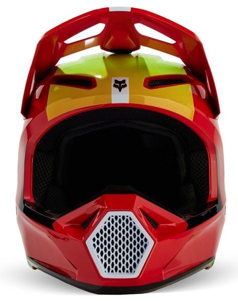 Шолом FOX YTH V1 HELMET - BALLAST [Flo Red], YL 31401-110-YL фото