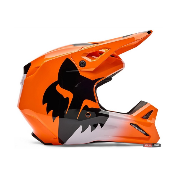 Шлем FOX V1 Helmet - SHIELD [Flo Orange], M 36385-824-M фото