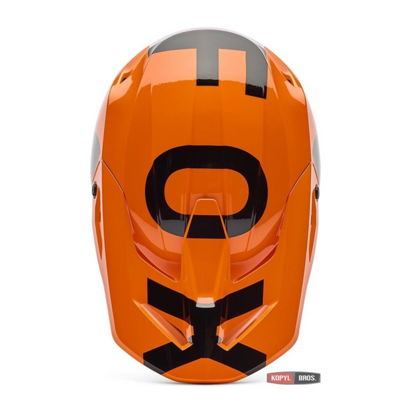 Шлем FOX V1 Helmet - SHIELD [Flo Orange], M 36385-824-M фото