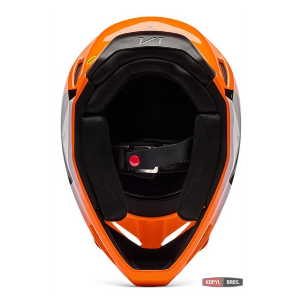 Шлем FOX V1 Helmet - SHIELD [Flo Orange], M 36385-824-M фото