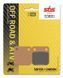 Гальмівні колодки SBS Sport Brake Pads, Sinter/Carbon 536SI фото 2