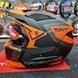 Мотошлем MT STREETFIGHTER SV S Totem B4 Matt Orange ECE2206 XS 000002626_5 фото 4