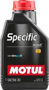 Масло моторное MOTUL Specific dexos2 SAE 5W30 (1L) 102638 фото