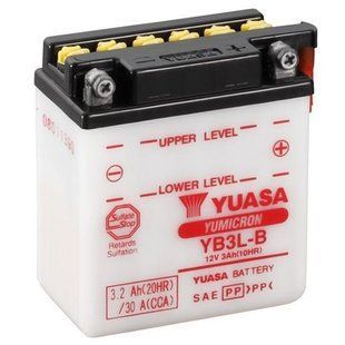 Мото аккумулятор Yuasa 12V 3,2Ah YuMicron Battery YB3L-B(сухозаряжений) YB3L-B фото