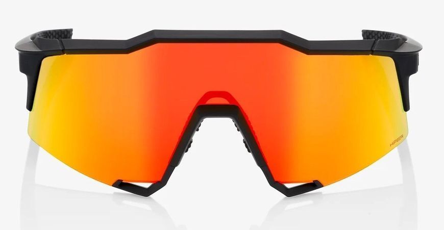 Очки 100% SpeedCraft HiPER Sunglasses [Soft Tact Black], HiPER Red Lens 61001-412-01 фото