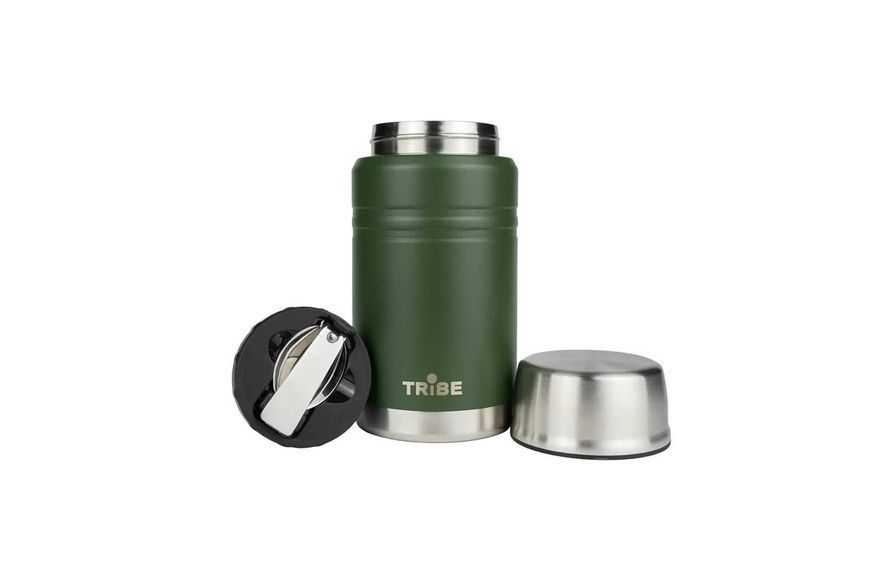 Термос пищевой Tribe Food Jar 0.7л T-DE-0023 Olive T-DE-0023-olive фото