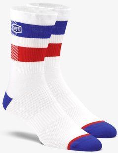 Носки 100% FLOW Socks [White], S/M 20049-00004 фото
