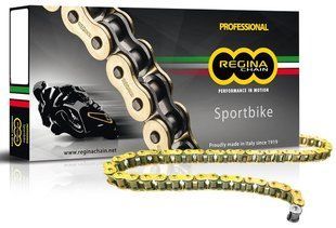 Ланцюг Regina ZRP Chain - 525 [Gold], 525-118L / Seal Ring 137ZRP/00E фото