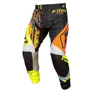 Мото штаны KLIM XC Lite 32 Digital Chaos Orange 5004-004-032-004 фото